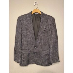 Vintage Levi's Travelers Blazer Houndstooth Made in USA Vintage Sport Coat 38R
